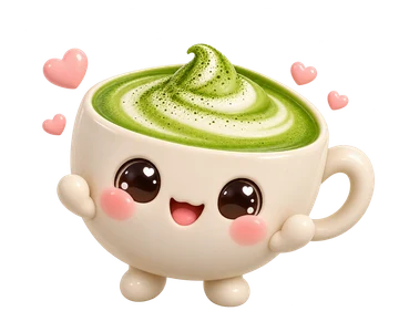 Green matcha companion